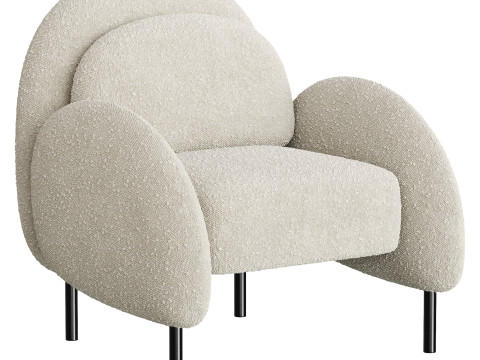 Chair Caldera Bucle Storm 3Dモデル