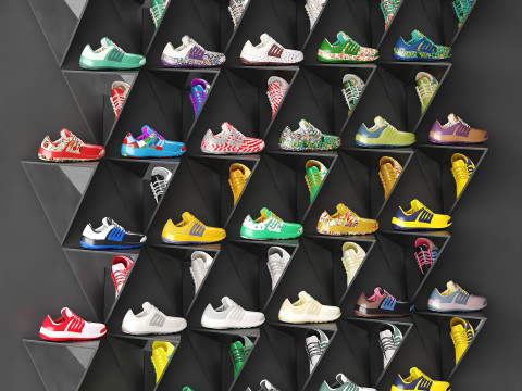 Sportswear shop 3D-Modell