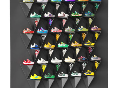 Sportswear shop 3D Model