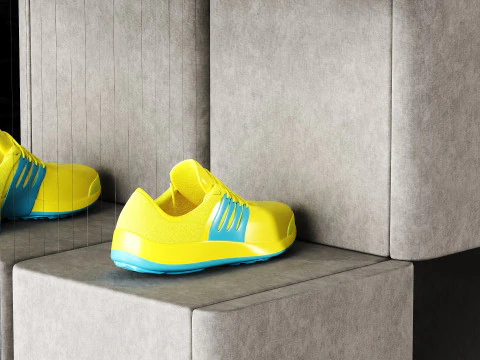 Sportswear shop 3D Model