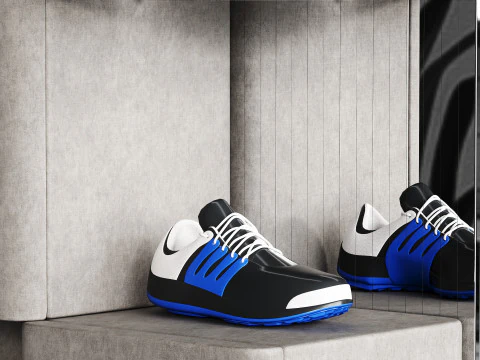 Sportswear shop 3D Model
