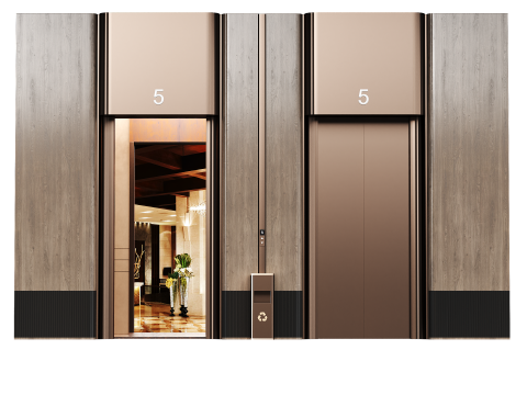 Elevator Lobby Design 3D Model