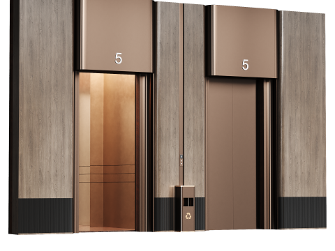 Elevator Lobby Design 3D Model