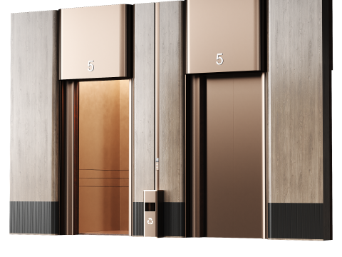 Elevator Lobby Design 3D Model