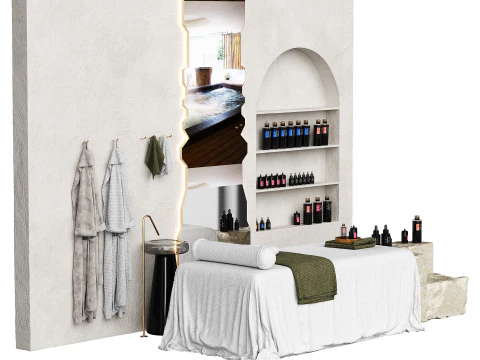 Modern spa 3D Model