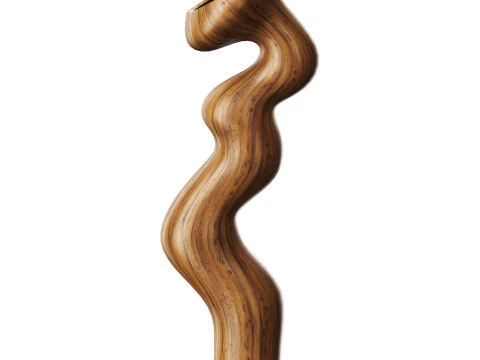 木製花瓶 3Dモデル