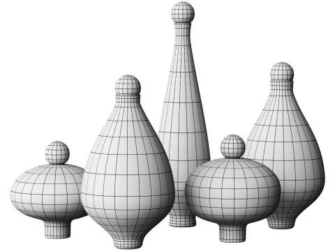 Glass Vase 3D Model