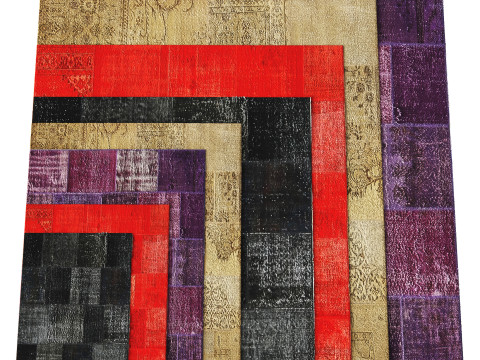 Turkish Patchwork Rugs 3Dモデル