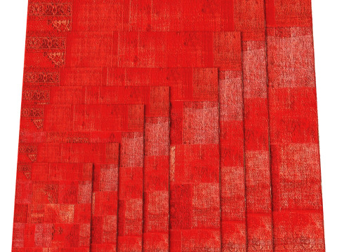 Turkish Patchwork Rugs Model 3D