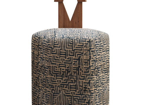 WEBSTER STOOL 3D Model