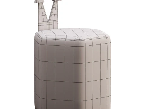 WEBSTER STOOL 3D Model