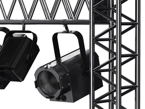 照明設備を備えたソフトシアターファーム 3Dモデル