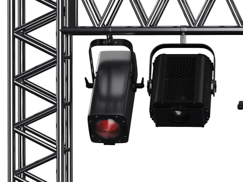 照明設備を備えたソフトシアターファーム 3Dモデル