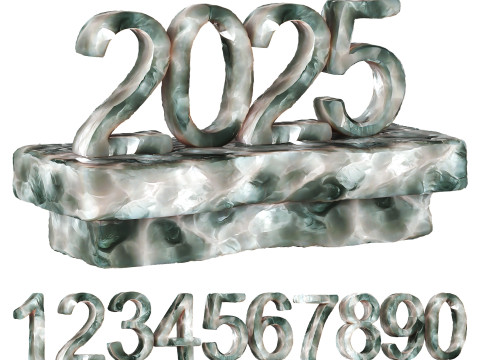 Ice numbers 3D मॉडल