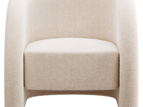 Modern Pearl Armchair 3Dモデル