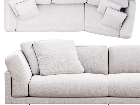 Echoo Sofa 3Dモデル