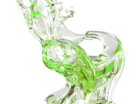 Sedia decorativa Modello 3D