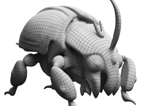 Beetle 3D Model