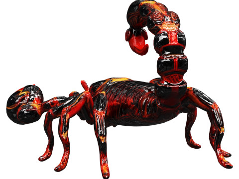 Robot scorpion 3D Model