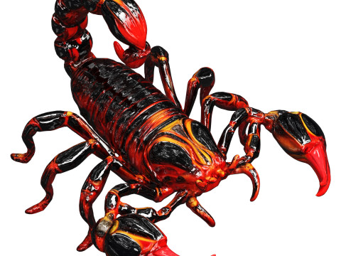 Robot scorpion 3D Model