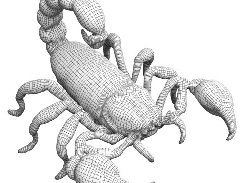 Robot scorpion 3D Model