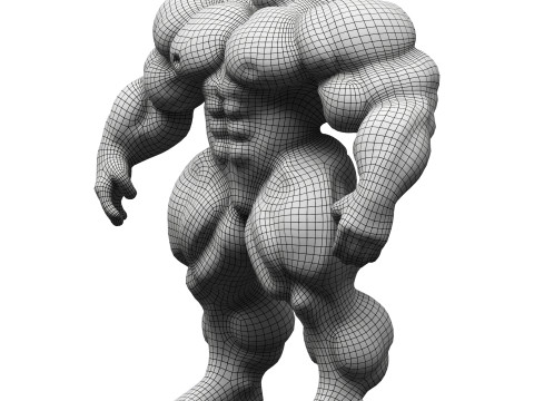 Strong Robot Modèle 3D