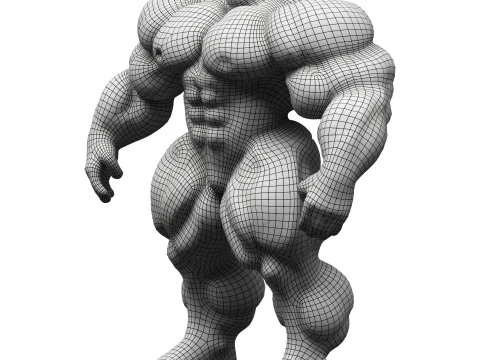 Strong Robot 3D Model