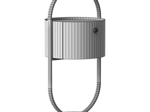 Prato Side Table Modello 3D