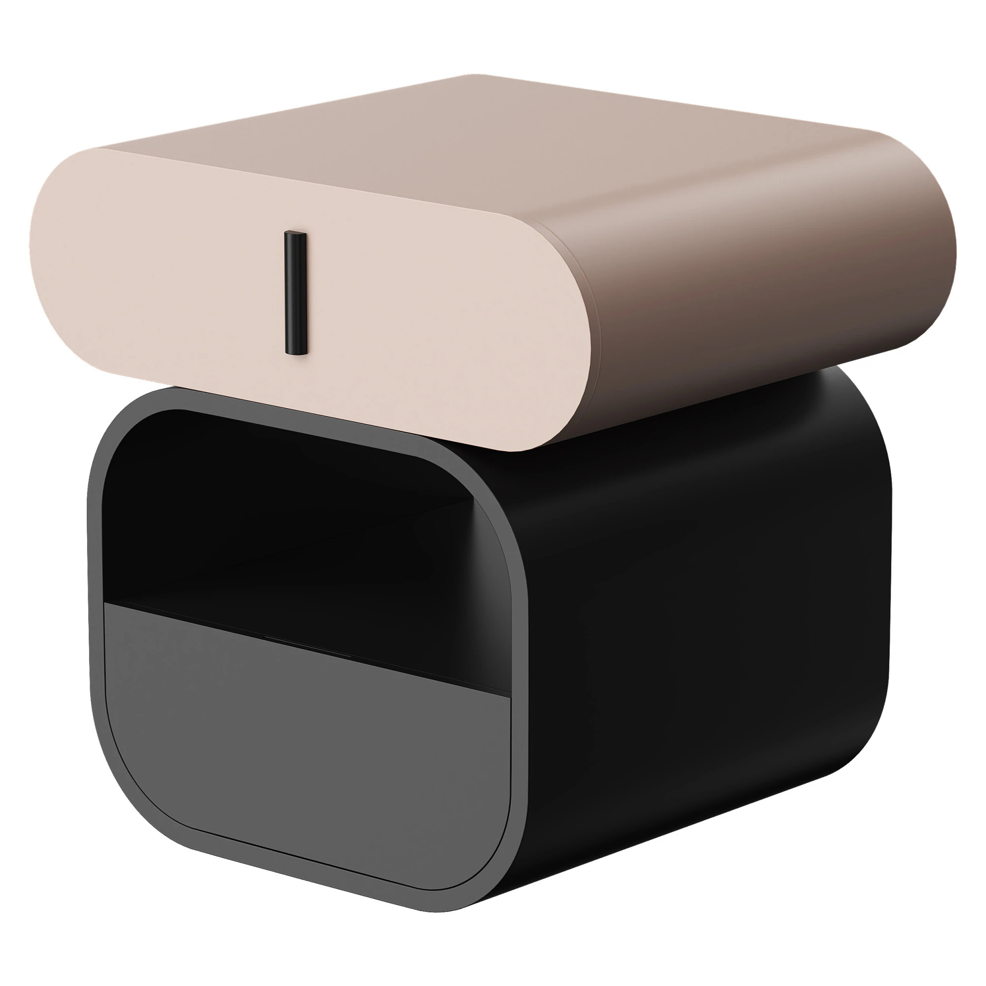 Grant Nightstand 3D Model .c4d .max .obj .3ds .fbx .stl .blend 