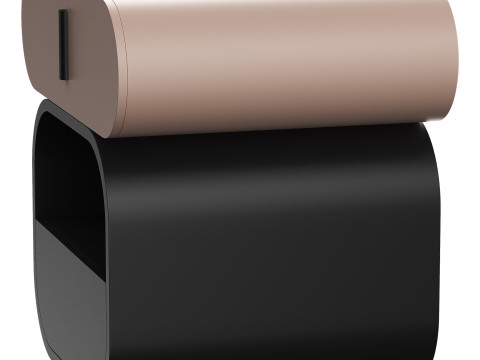 Grant Nightstand Modelo 3D