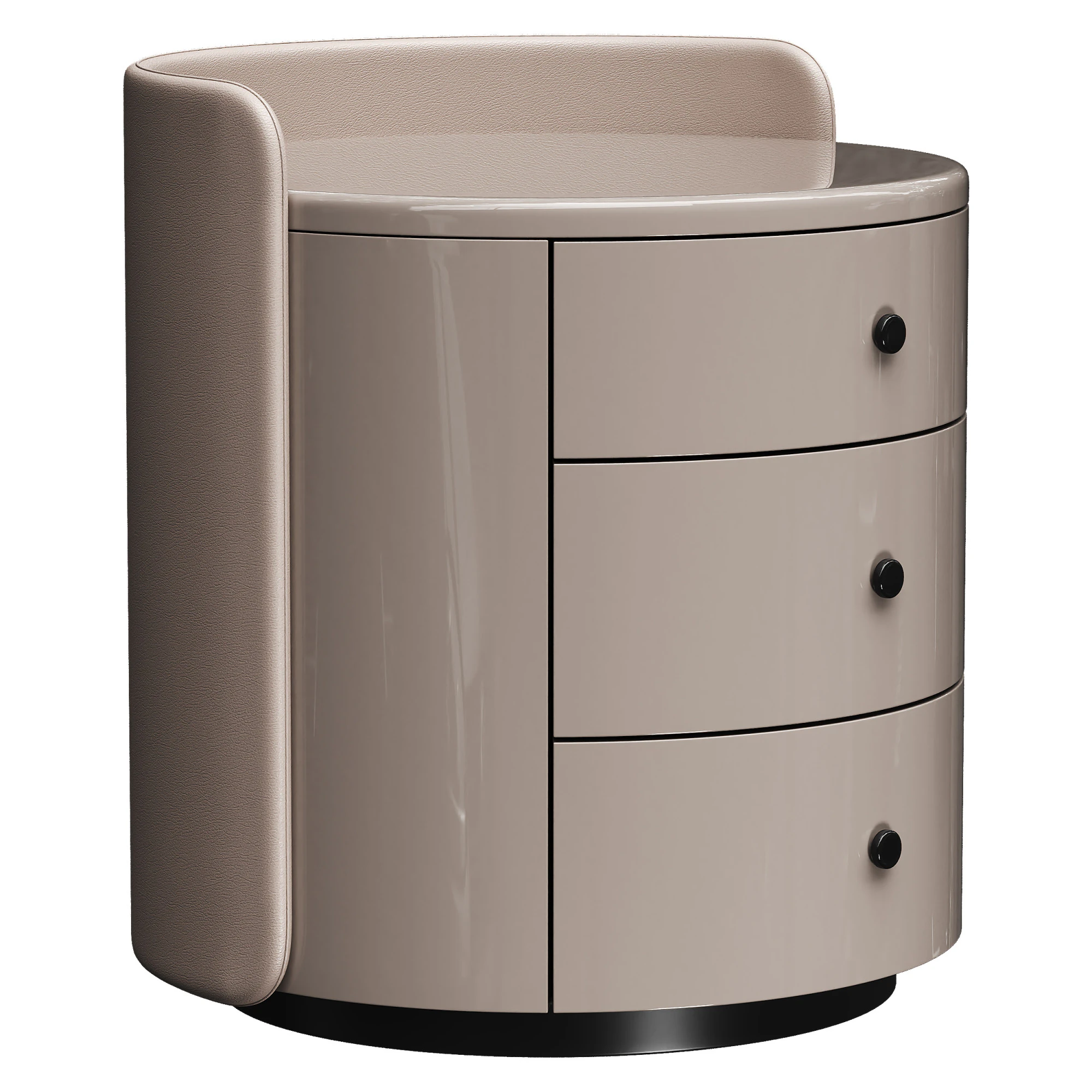 DOLMEN Nightstand 3D Model .c4d .max .obj .3ds .fbx .stl .blend 