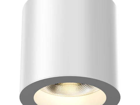 Spot encastrable GU10 &agrave; montage en surface Astro Kos Modèle 3D