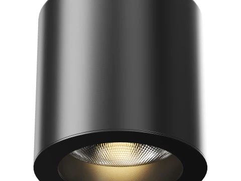 Astro Kos Surface Mounted GU10 Downlight 3D Model