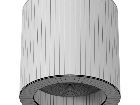 Astro Kos Surface Mounted GU10 Downlight 3D Model