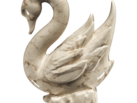 Goose statue Modelo 3D