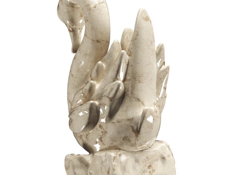 Statua dell'oca Modello 3D