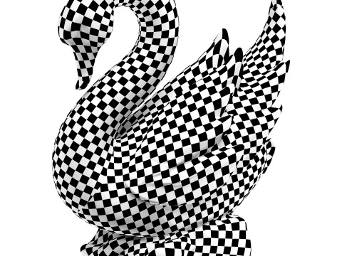 Statua dell'oca Modello 3D