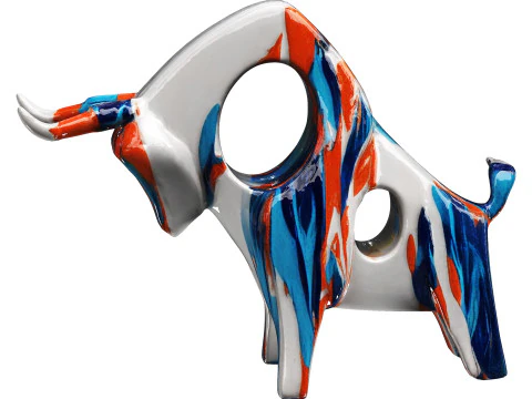 Bull Statue 3D Model