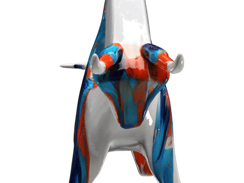 Bull Statue 3D Model