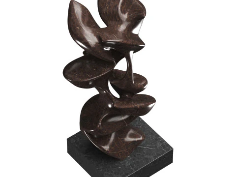 Statuetta d'avanguardia Modello 3D