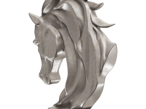 Horse statue Modello 3D