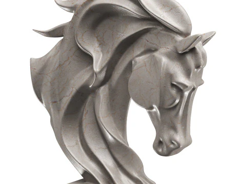 Statue de cheval Modèle 3D