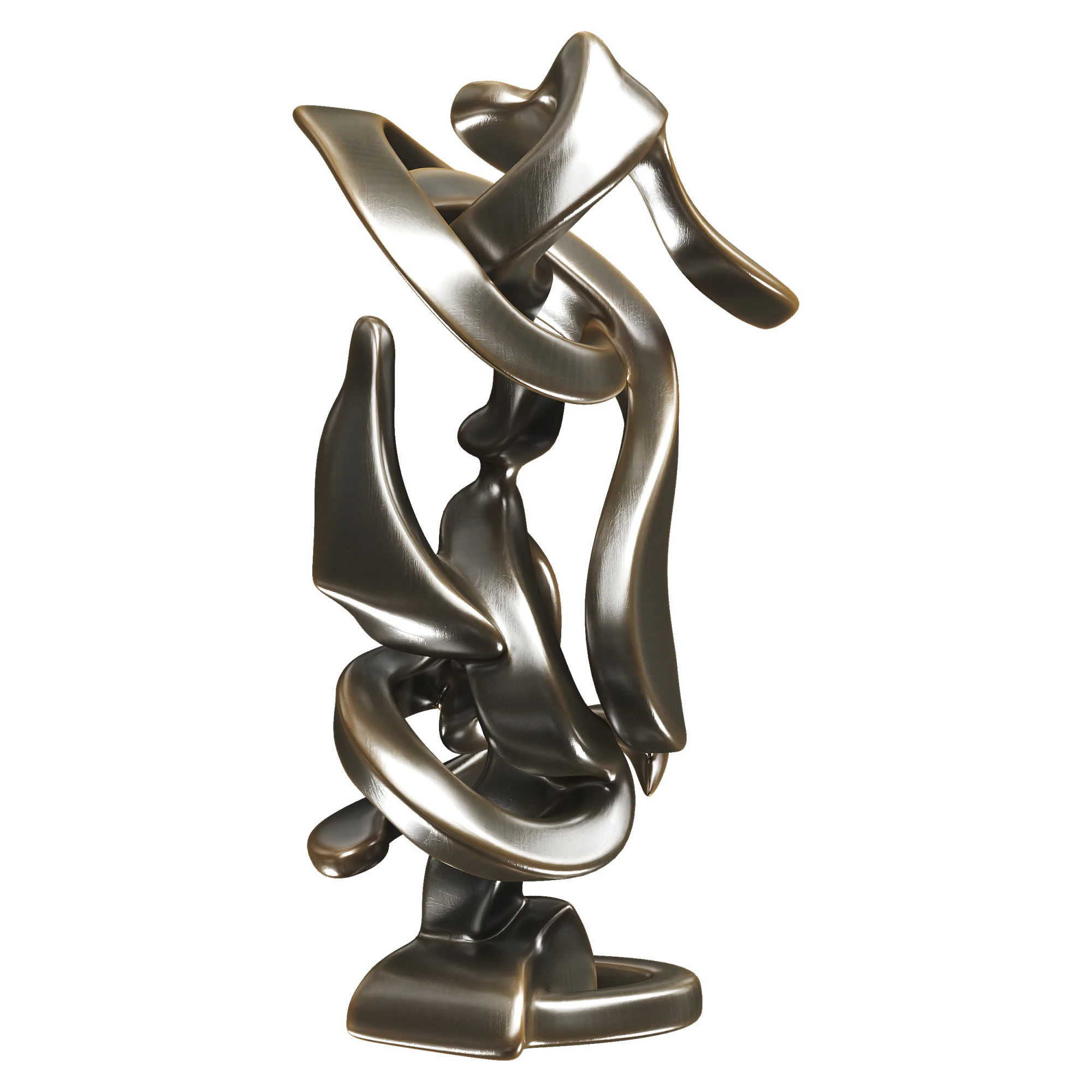 Avantgarde statuette 3D Model .c4d .max .obj .3ds .fbx .stl .blend 