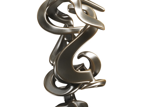 Avantgarde statuette Model 3D