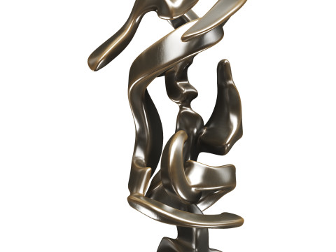 Avantgarde statuette Model 3D