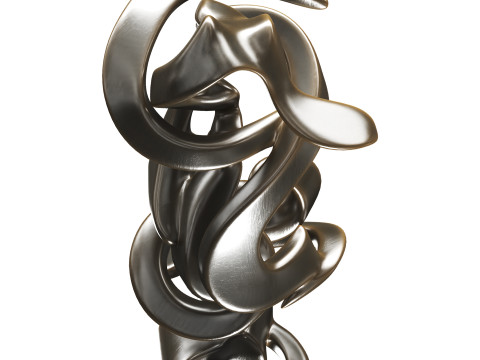 Avantgarde statuette Model 3D
