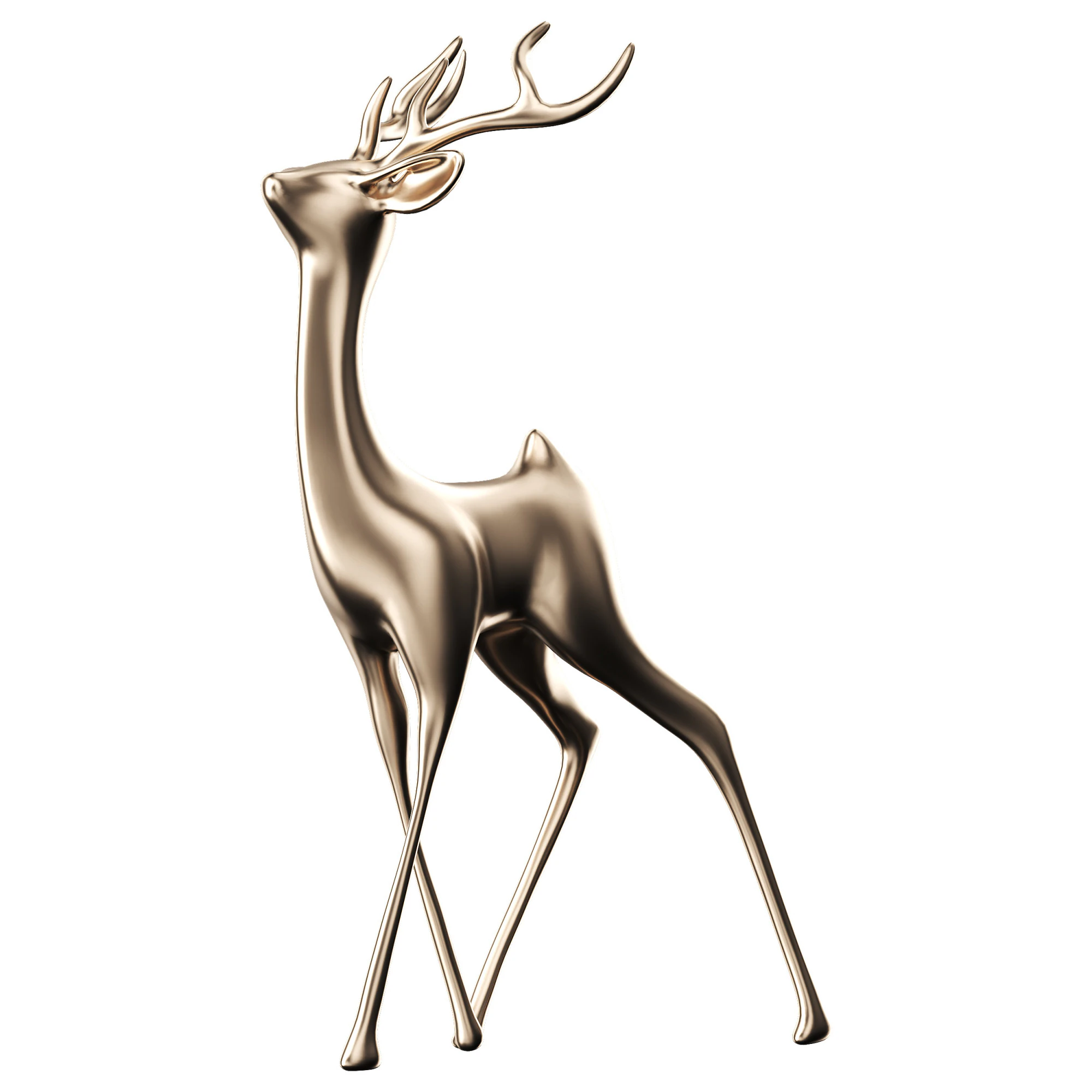 Deer 3D Model .c4d .max .obj .3ds .fbx .stl .blend 