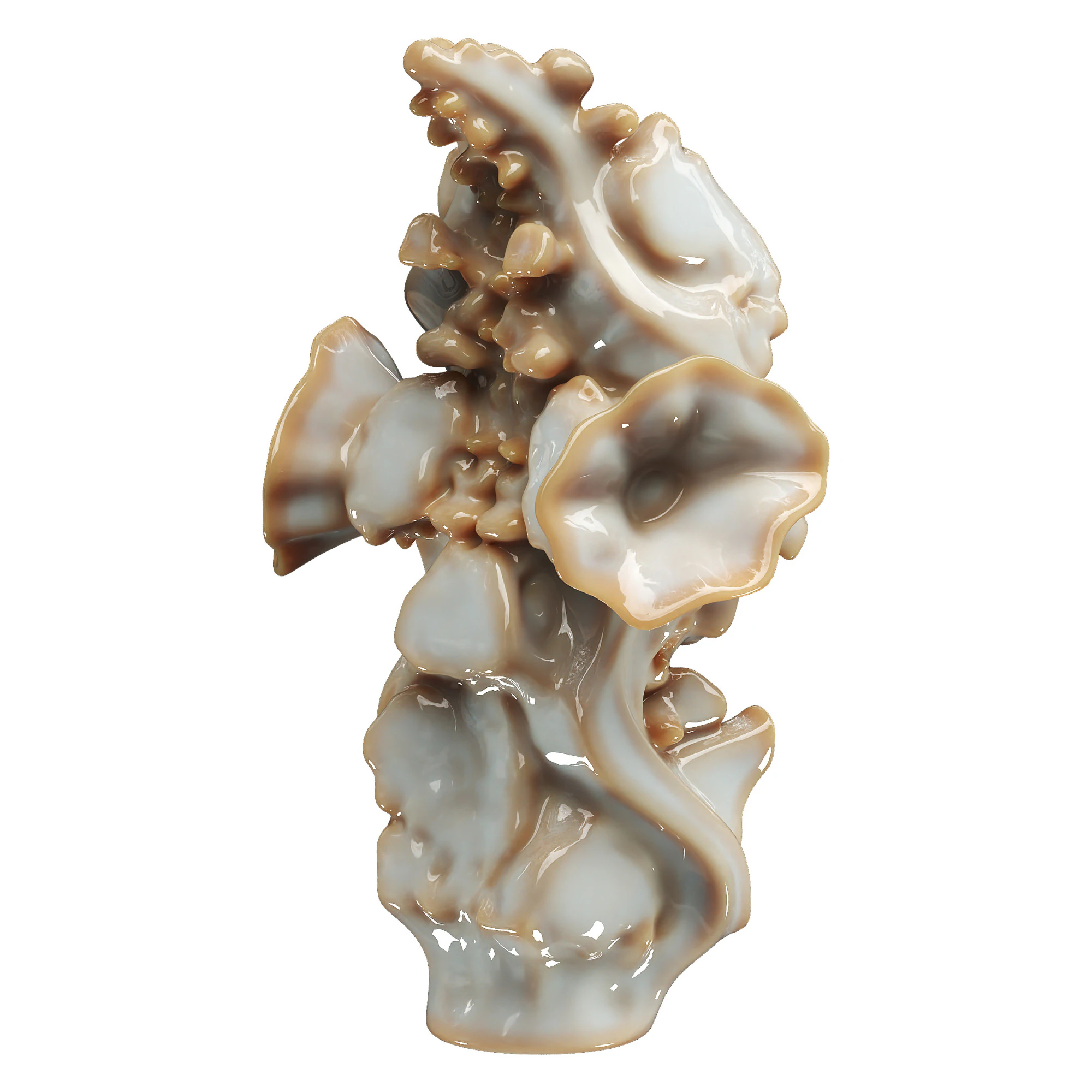 caracola decorativa Modelo 3D .c4d .max .obj .3ds .fbx .stl .blend 