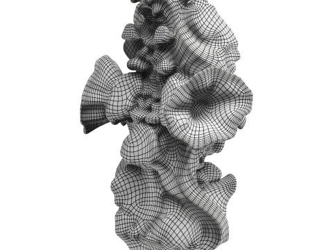 caracola decorativa Modelo 3D