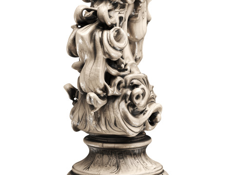 Horse statue Modello 3D